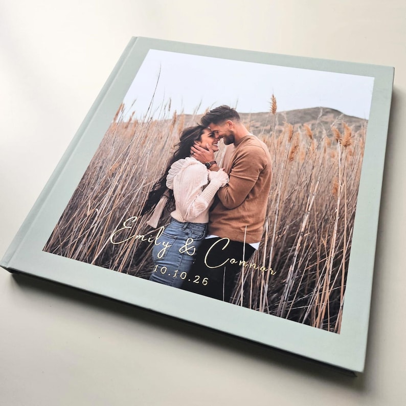 Custom Photo Book - Libro de Visitas Personalizado para Bodas