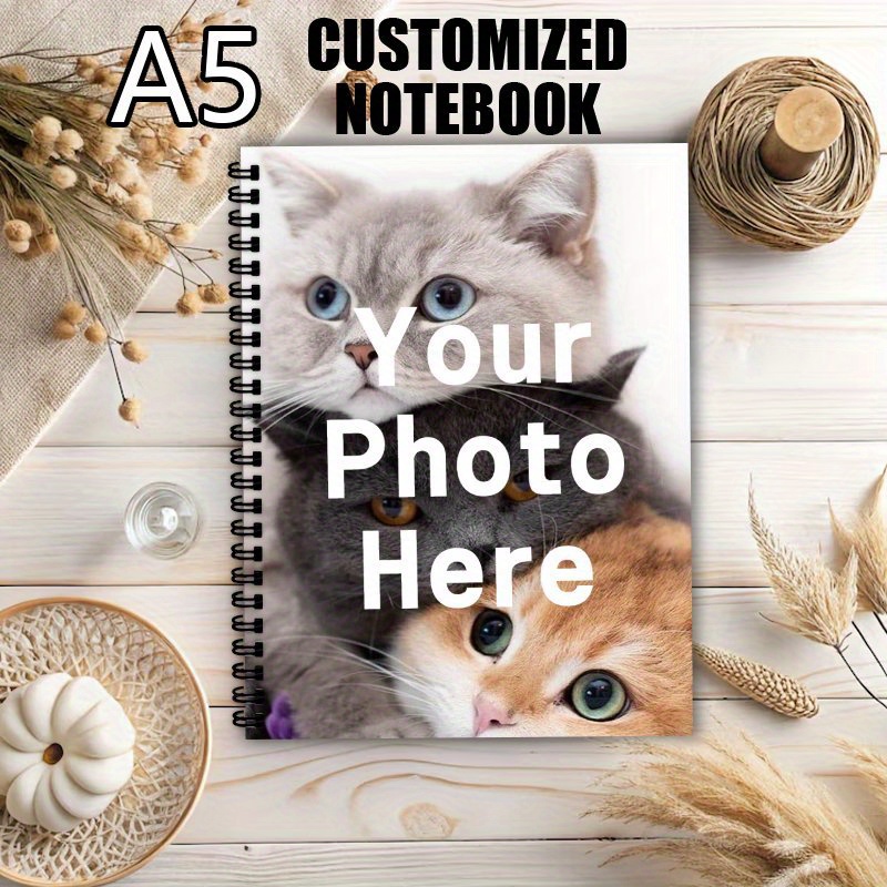Custom Photo Book - Cuaderno A5 Personalizado con Foto 1/2,