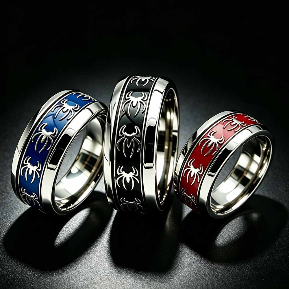 Nuevo Anillo Punk Vintage de A - Initial Ring Custom reseña y precio