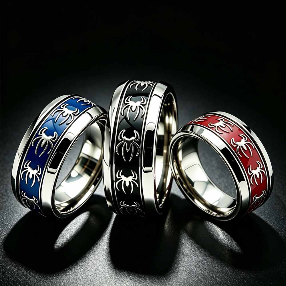 Nuevo Anillo Punk Vintage de A - Initial Ring Custom reseña y precio