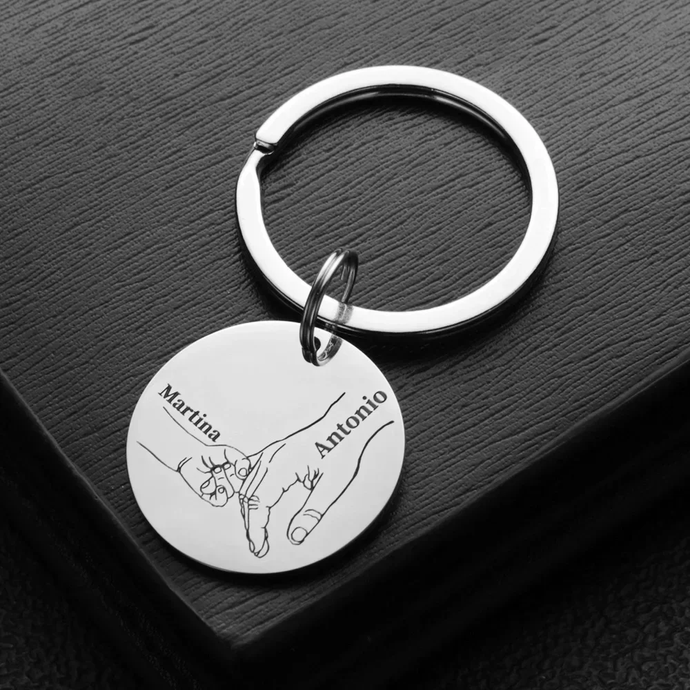 Llavero personalizado con nomb - Initial Ring Custom reseña y precio