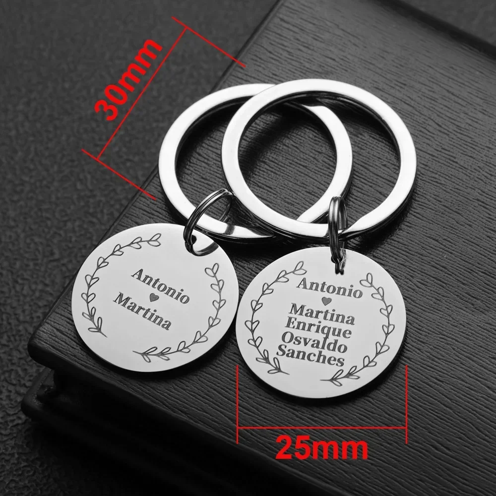 Llavero personalizado con nomb - Initial Ring Custom reseña y precio