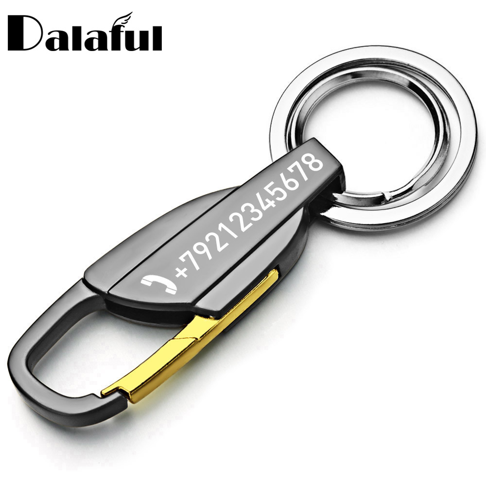 Llavero con letras personaliza - Initial Ring Custom reseña y precio