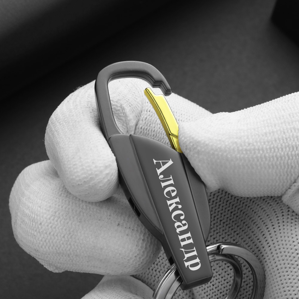 Llavero con letras personaliza - Initial Ring Custom reseña y precio