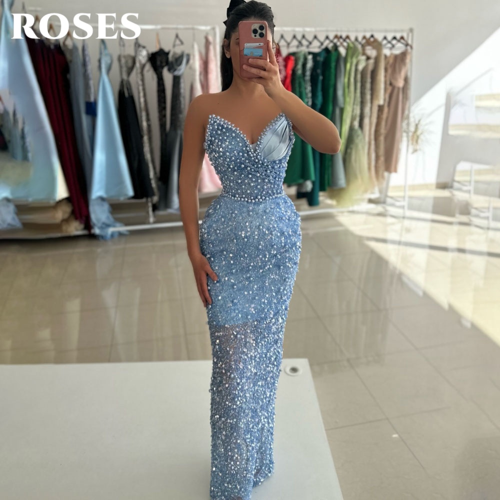 ROSES Vestido de fiesta glamur - Custom Night Sky reseña y precio