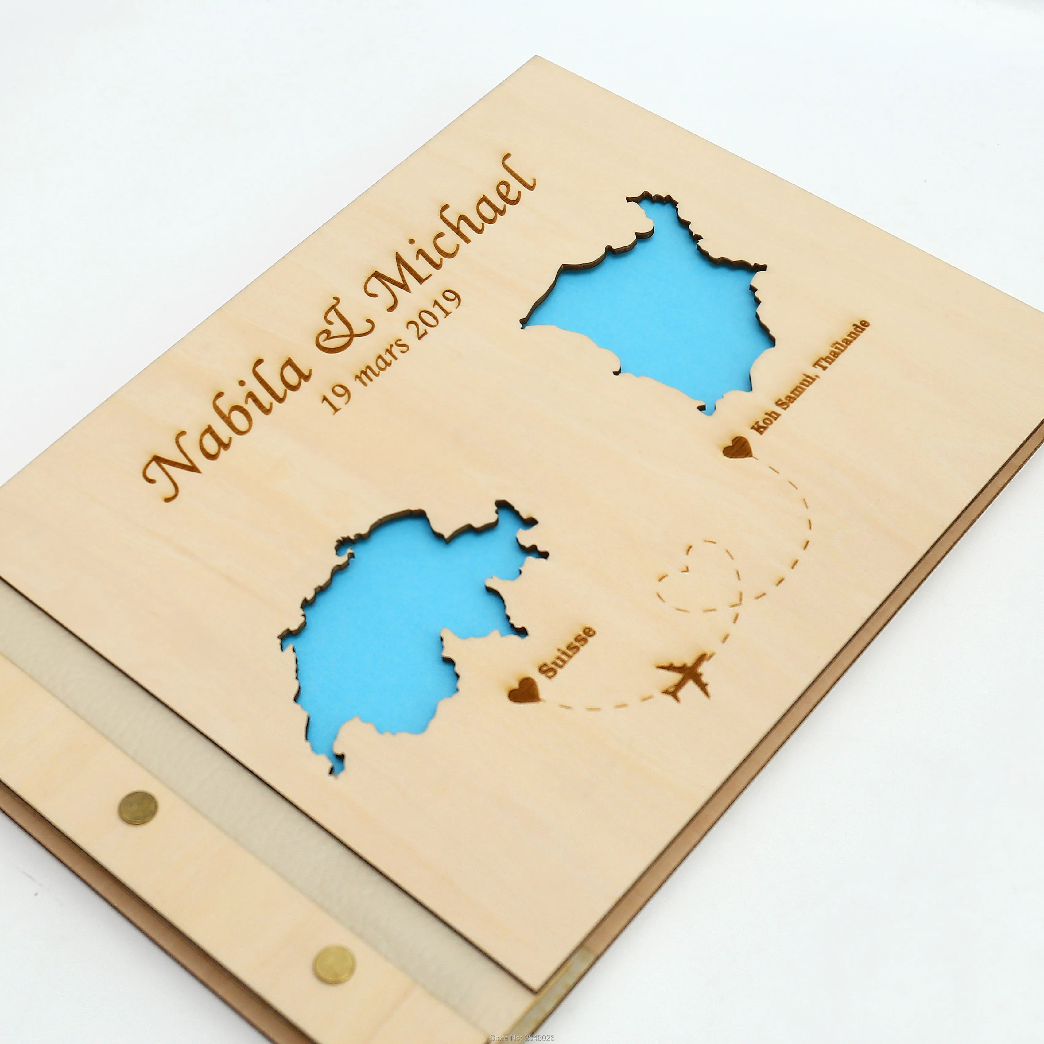 Libro de invitados de boda gra - Custom Star Map reseña y precio